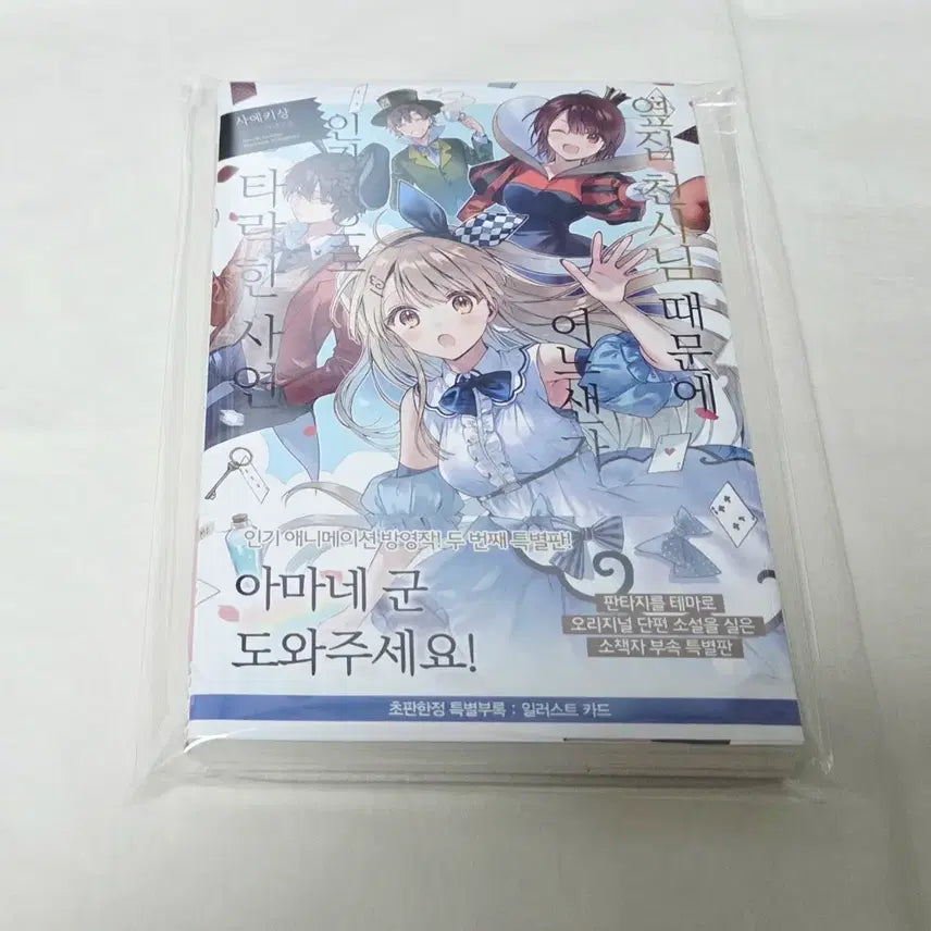 [BUNJANG] Rascal Does Not Dream of Bunny Girl Senpai 8.5 Light Novel Special Edition (Sealed) / 상태확인-(노벨)옆집천사님 때문에~타락한 사연 8.5권(특별판,미개봉)