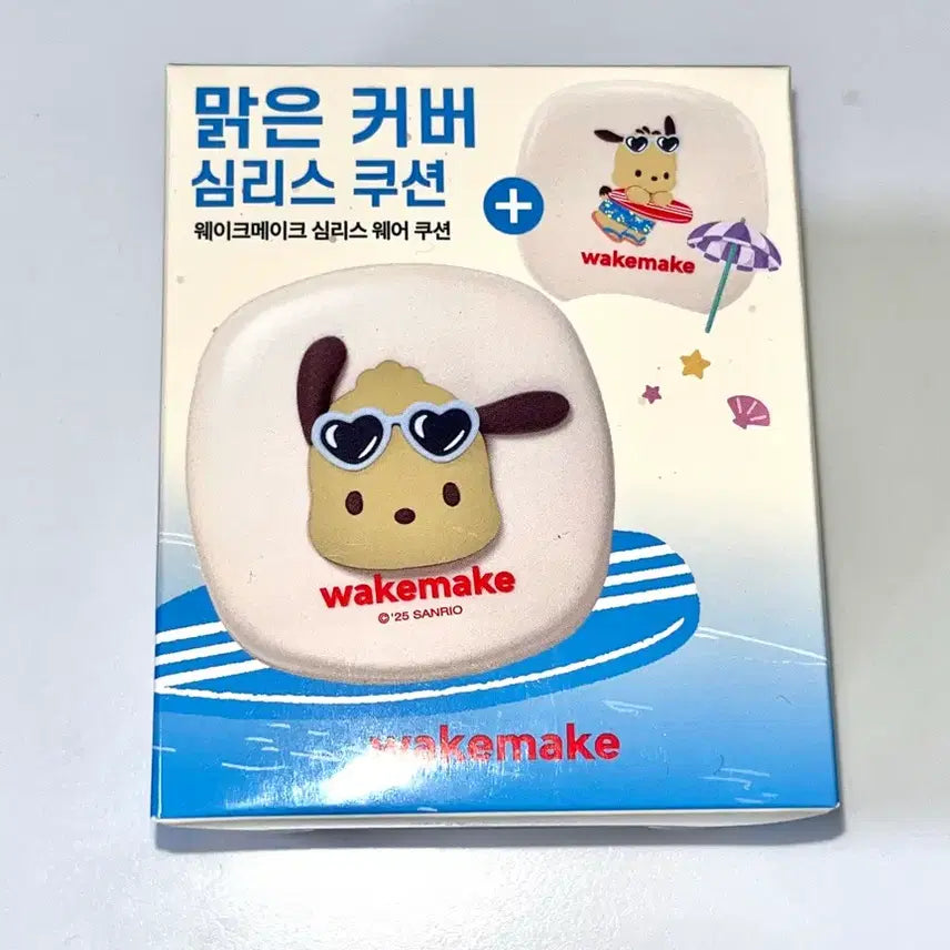[BUNJANG] WAKEMAKE Seamless Wear Cushion Pochacco Edition Sealed / 웨이크메이크 심리스 웨어쿠션 포차코에디션 미개봉(새상품)