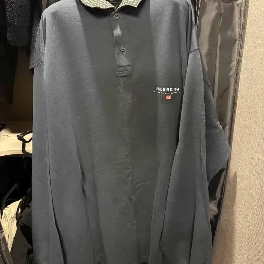 [BUNJANG] Balenciaga Long Sleeve Polo Shirt / 발렌시아가 폴로셔츠 롱슬리브(4)