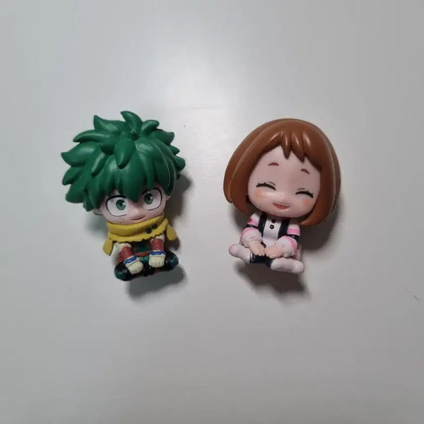 [BUNJANG] My Hero Academia Suwarasetai Izuku Midoriya & Ochaco Uraraka Gacha Bundle Set / [일괄] 나히아 히로아카 스와라세타이 미도리야 우라라카 오챠코 가챠