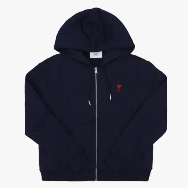 [BUNJANG] ARMY Navy Hoodie Zip-Up / [M]아미 후드집업/2번 단기간 실착