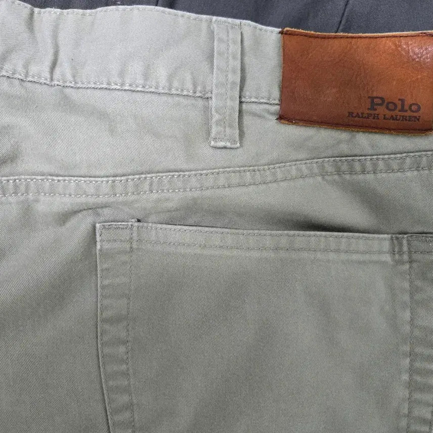 [BUNJANG] Polo Ralph Lauren Beige Cotton Pants / 정품 폴로 랄프로렌 베이지 면바지