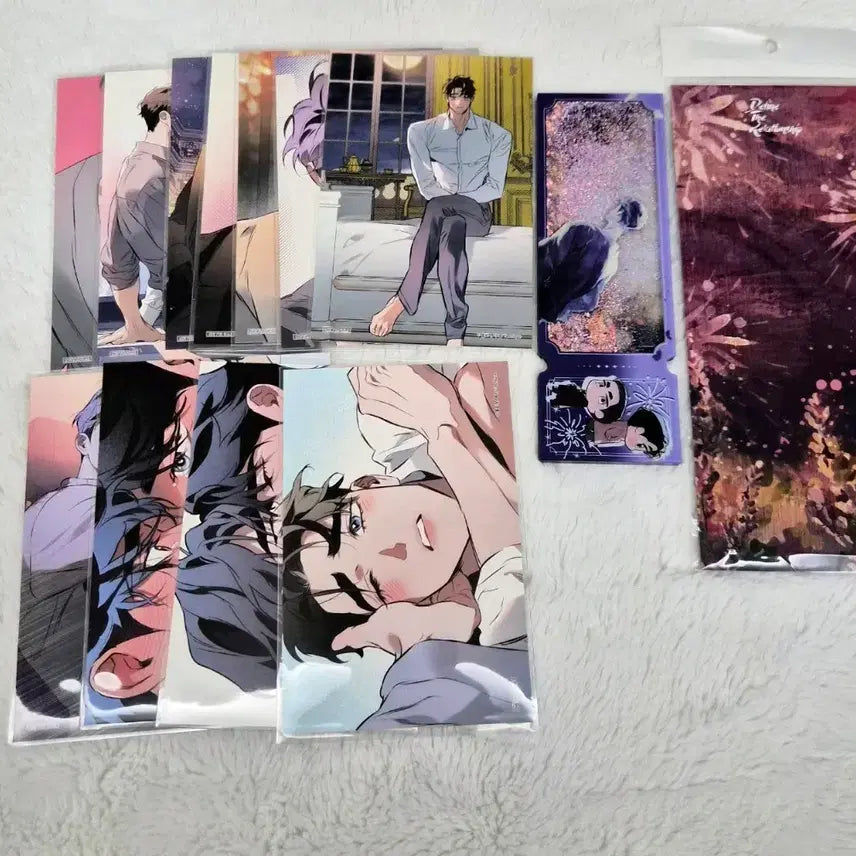 [BUNJANG] The Finder's Relationship Ticket Type Water Glitter Postcard Set / 디파인더릴레이션십 티켓형워터글리터 외 1특 엽서 11장. DTR.디티알