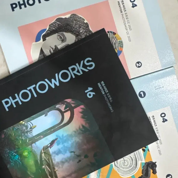 [BUNJANG] Photoshop CC 2021 & Photoworks Set / sbs 컴퓨터 아카데미 포토샵 cc 2021 / 포토웍스