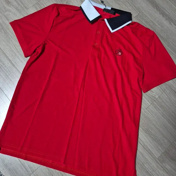 [BUNJANG] G/FORE Men's Golf T-Shirt Red / 새상품)지포어남자골프티셔츠 레드골프티