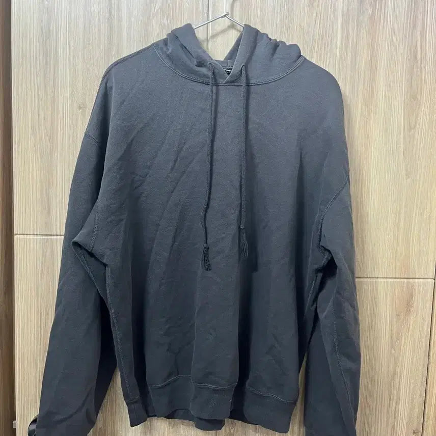 [BUNJANG] Auralee Hooded Sweatshirt Charcoal / auralee 후드 챠콜
