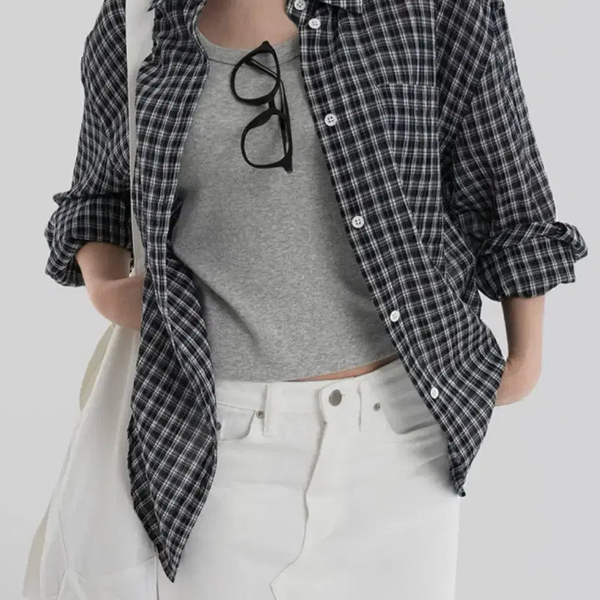 [BUNJANG] LOW CLASSIC Autumn Check Shirt / 어텀 체크 셔츠   로우클래식