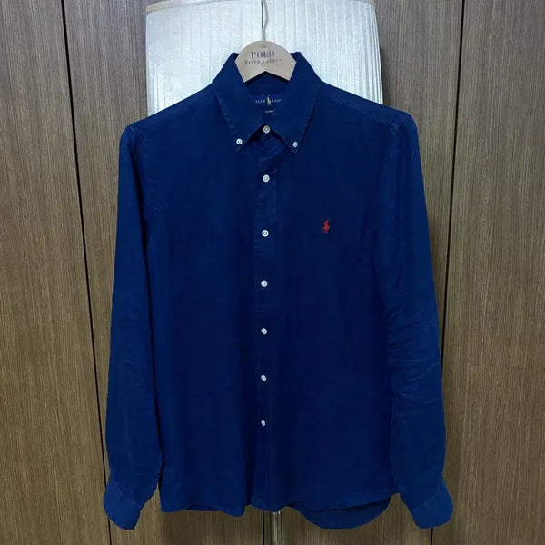 [BUNJANG] Polo Ralph Lauren Classic Fit Linen Shirt Newport Navy / 폴로 클래식핏 리넨셔츠 뉴포트 네이비 95 사이즈팝니다.