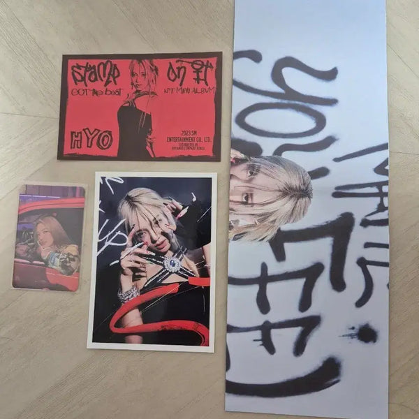 [BUNJANG] Girls On Top Hyoyeon Photocard & Components / [나눔] 갓더비트 효연 포카+구성품