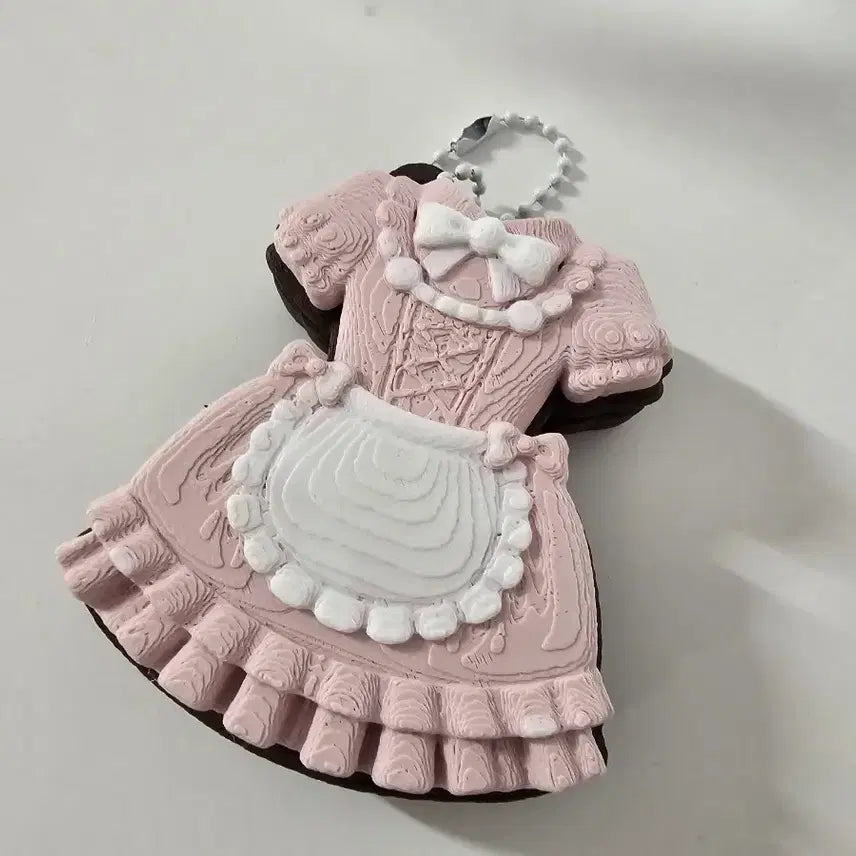 [BUNJANG] Handdo Made Keyring Clicker Black Sugar Latte Switch / 한도 핑크 메이드 키링 클릭커 클리커