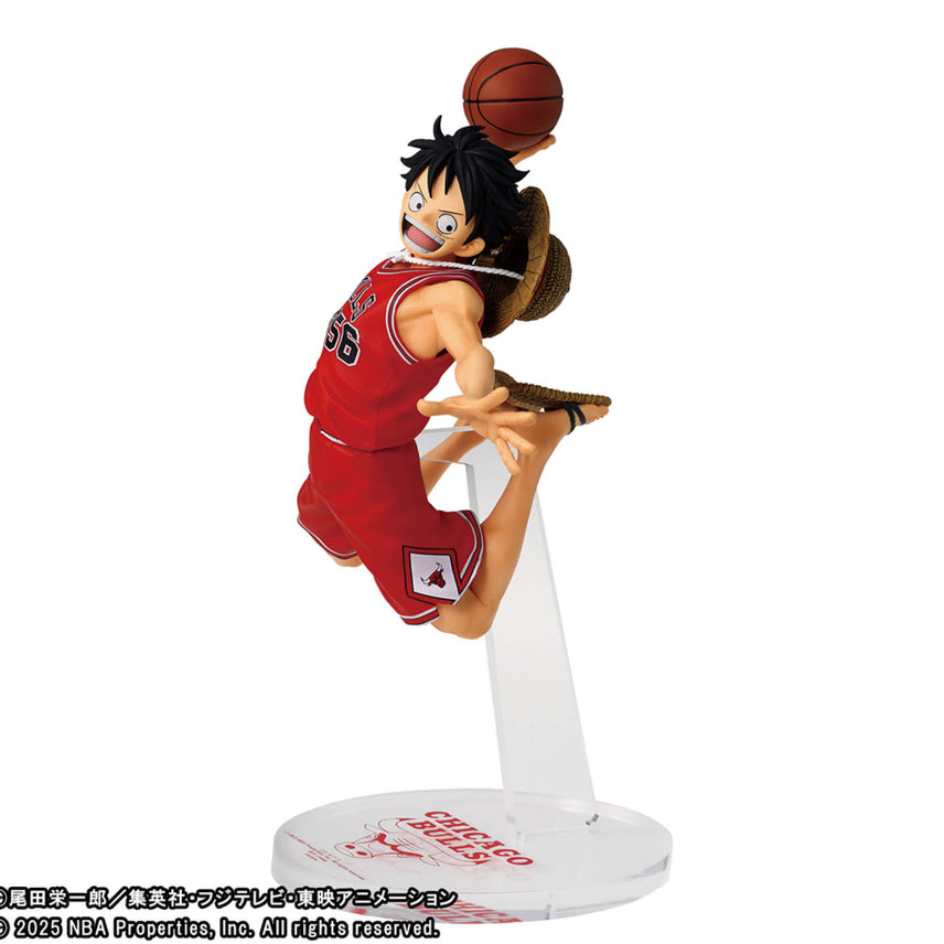 [BUNJANG] Banpresto One Piece Luffy NBA Chicago Bulls Figure (Sealed Carton) / 카톤 미개봉) 원피스 반프 루피 NBA 시카고 불스 피규어 베이스샵 피규