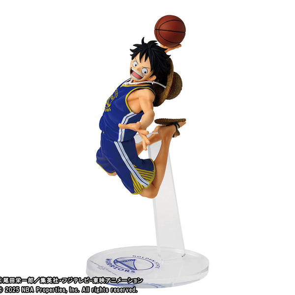 [BUNJANG] Banpresto Luffy NBA Golden State Warriors Figure (Sealed) / 카톤 미개봉) 원피스 반프 루피 NBA 골든스테이트 워리어스 피규어