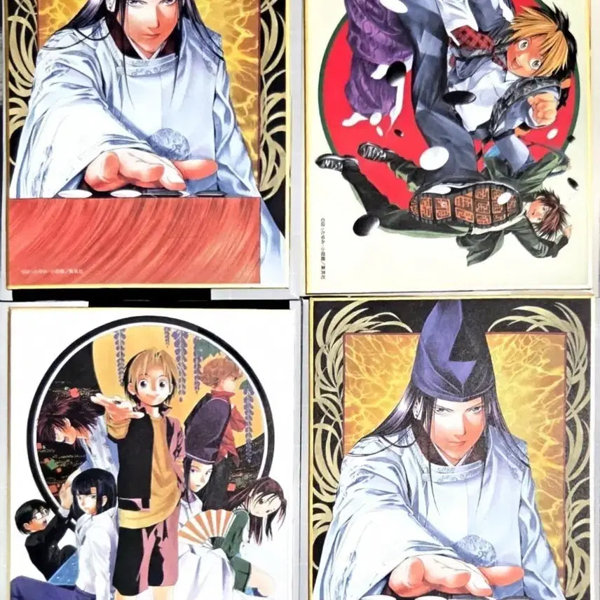 [BUNJANG] Hikaru no Go Exhibition Celadon Paper Ghost Fight Go Hikago Goods / 히카루의바둑 원화전 색지 고스트바둑왕 고바왕 히카고 굿즈