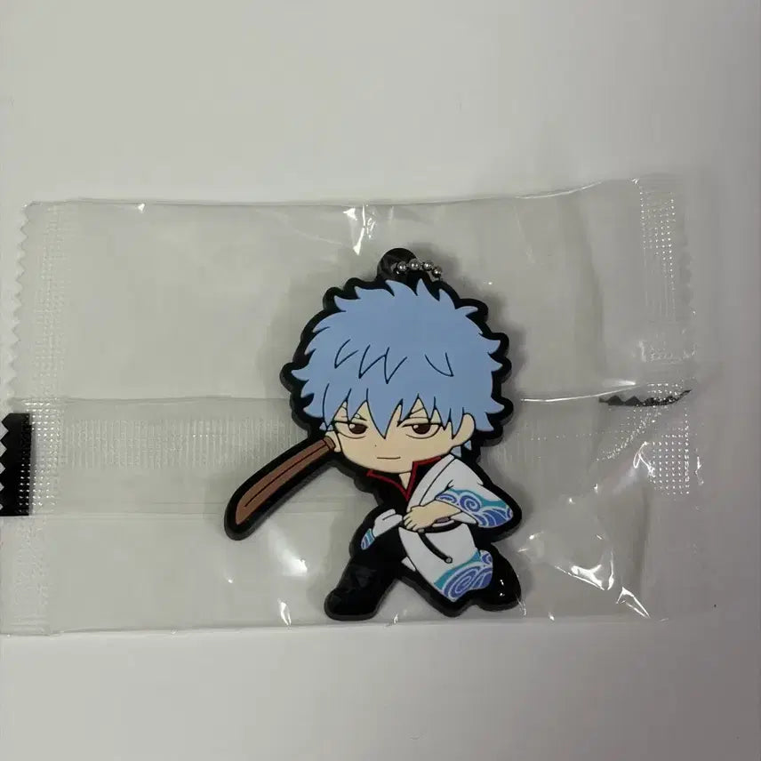 [BUNJANG] Gintama Gintoki Dōran Rubber Strap (Unsealed) / 은혼 긴토키 동란 러버스트랩 미개봉