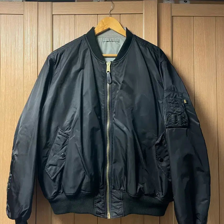[BUNJANG] Alpha Industries MA-1 Blood Chit Jacket XL / 알파 인더스트리 MA-1 블러드칫 XL