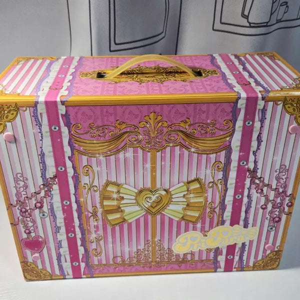 [BUNJANG] PriPara Closet Trunk Pink Lalala File Bag Japanese Edition with Bonus Ticket / (특전o) 프리파라 클로젯 트렁크 핑크 라라 파일백 일판 파루루