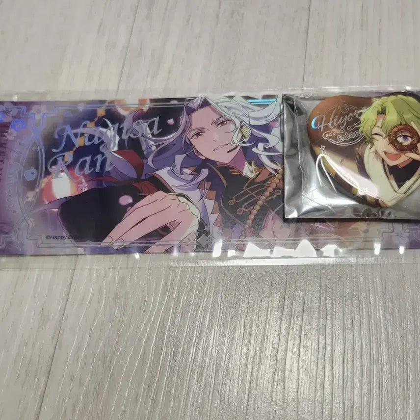 [BUNJANG] Ensemble Stars! Chugoku Star Eden Nagisa & Hiyori Heart Can Badge & Aurora Ticket Bundle Set / 앙스타 중스타 에덴 나기사 히요리 하트 캔뱃지 오로라티켓
