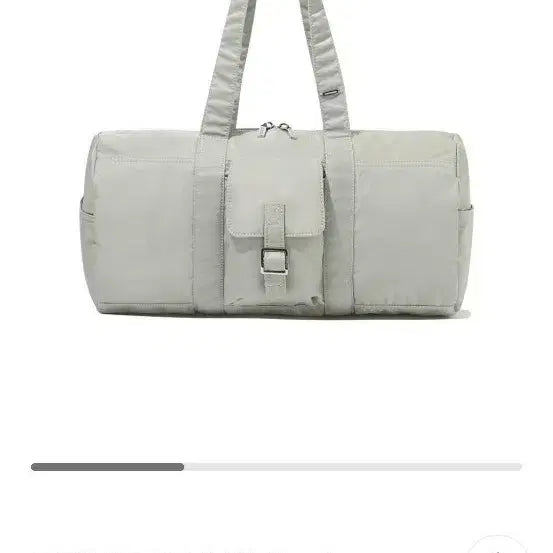 [BUNJANG] Covernat Cloverheart Glossy Cylindrical Bag Beige / 커버낫 클로버하트 글로시 원통백 베이지