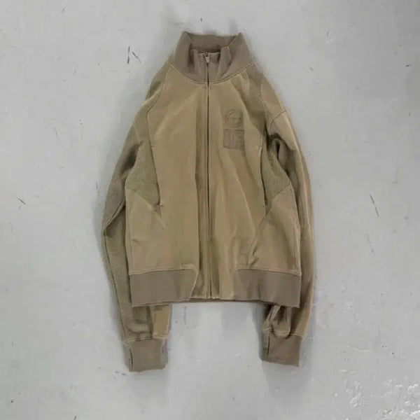 [BUNJANG] Mpa Contrast Zipped Jacket - Khaki / Mpa Contrast Zipped Jacket khaki