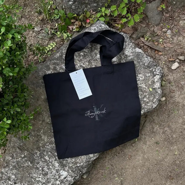 [BUNJANG] Calvin Klein Jeans Jungkook Edition Eco Bag Black / CKJK 에코백