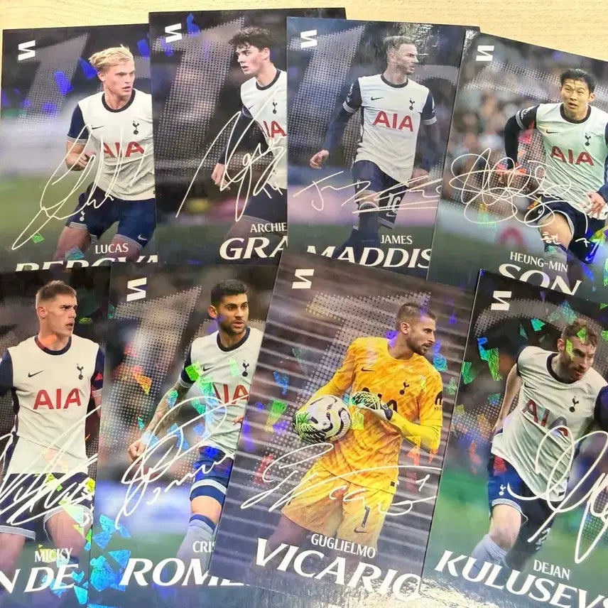 [BUNJANG] Sidiz x Tottenham Commemorative Player Photocard / 시디즈 x 토트넘 기념 선수 포토카드