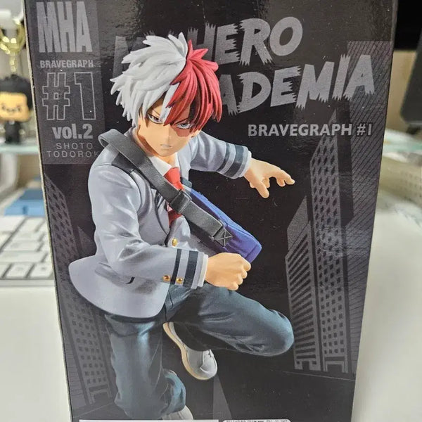 [BUNJANG] My Hero Academia Bravegraph Shoto Todoroki Figure / 나의 히어로 아카데미아 브레이브그래프 쇼토 토도로키 피규어