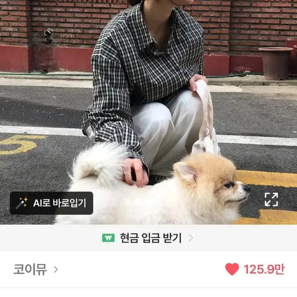 [BUNJANG] Pantone Plaid Loose Fit Shirt (Black) / 팬톤 잔체크 루즈핏 셔츠(블랙)
