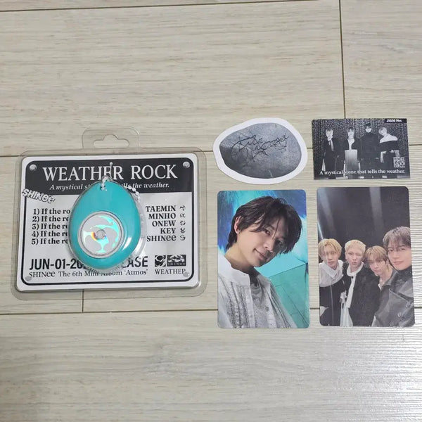 [BUNJANG] SHINee Atmos Weather Rock Ver. Minho Photocard / 샤이니 앨범 애트모스 웨더락 (민호 버전)