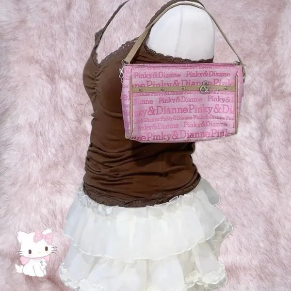[BUNJANG] Pinky & Dian Classic Pink Mini Bag / 핑키앤다이안 갸루 고전 핑크 미니백