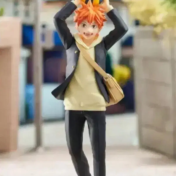 [BUNJANG] Haikyuu!! Shoyo Hinata School Uniform Tenitol Hoodie Figure / 하이큐 히나타쇼요 교복테니톨tenitol 후드 피규어 판매