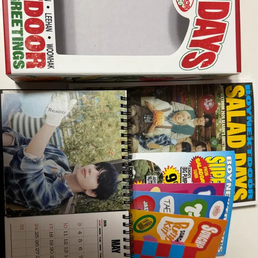 [BUNJANG] BOYNEXTDOOR 2026 Season's Greetings Calendar Set / 보이넥스트도어 2026 시즌 그리팅 캘린더 세트
