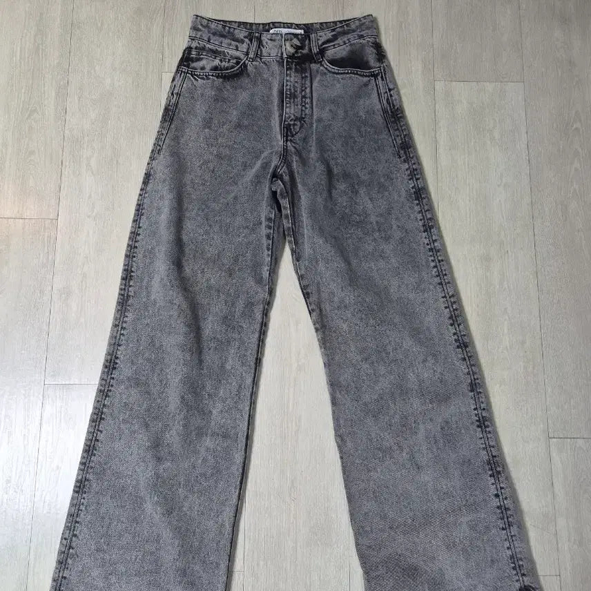 [BUNJANG] Zara Women's Wide Leg Jeans (Size 28) / (미착용)자라 여성 와이드청바지(28)66