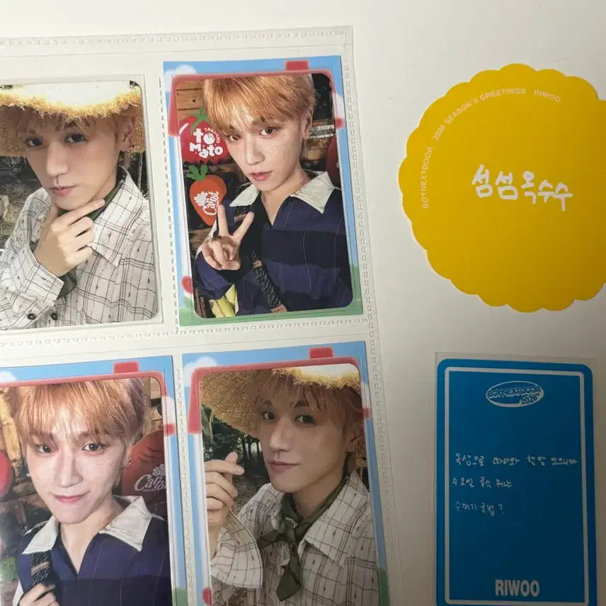 [BUNJANG] BOYNEXTDOOR 2026 Season's Greetings Lee Riu Photocard / 보넥도 2026 시즌그리팅 이리우 포카