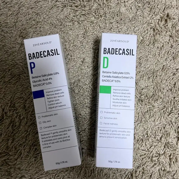 [BUNJANG] 23yearsold Badecasil D/P Cream Set / 23yearsold 바데카실 D/P 크림 세트 (새 상품)