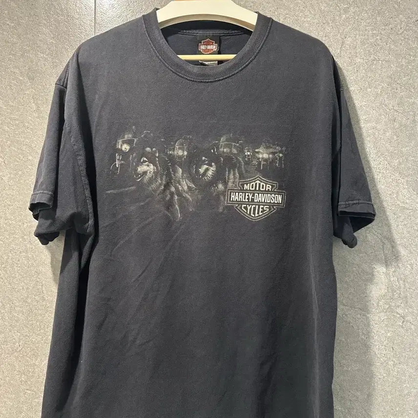 [BUNJANG] Harley-Davidson Short-Sleeve T-Shirt Black XL / 할리데이비슨 반팔 티셔츠 블랙
