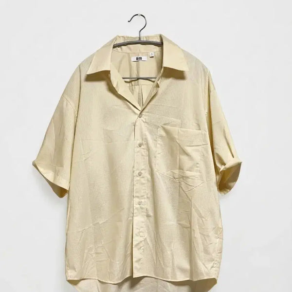 [BUNJANG] Uniqlo U Oversized Shirt M (Fits 105) / 유니클로 U 라인 오버 셔츠 M(105)