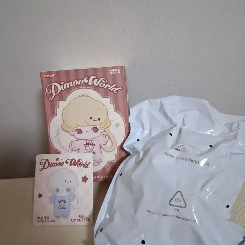 [BUNJANG] Pop Mart Dimoo World Plush Keychain / 정품 팝마트 디무월드 플러시 키링