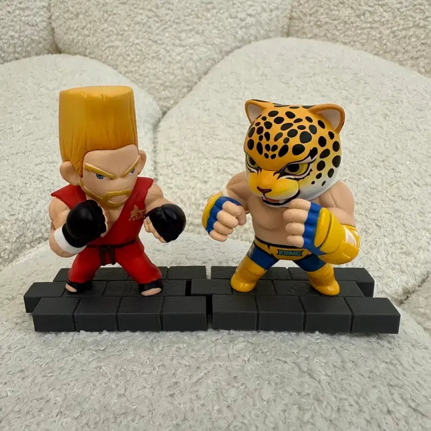 [BUNJANG] Tekken SD Figure Set (King & Paul) / 철권 sd 피규어