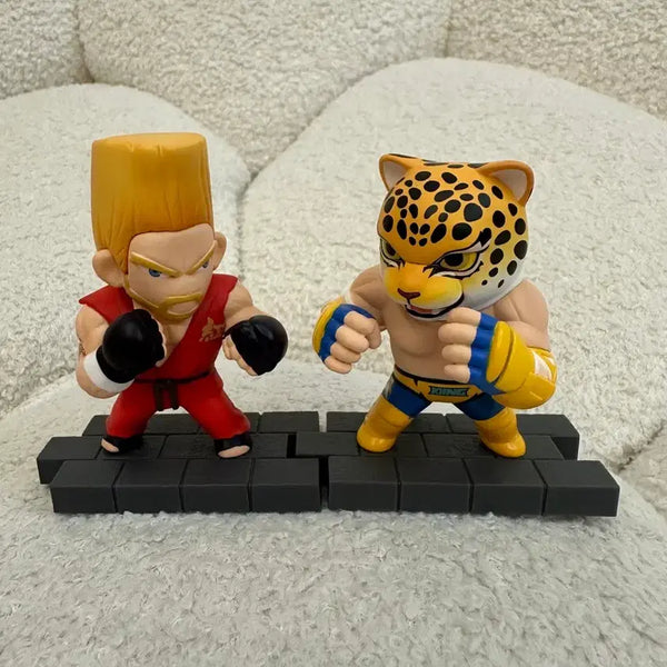 [BUNJANG] Tekken SD Figure Set (King & Paul) / 철권 sd 피규어