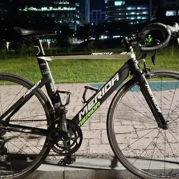 [BUNJANG] Merida Reacto 400 Lampre Edition Aerodynamic Road Bicycle / [상급구성]메리다 리액토 400 람프레 에디션