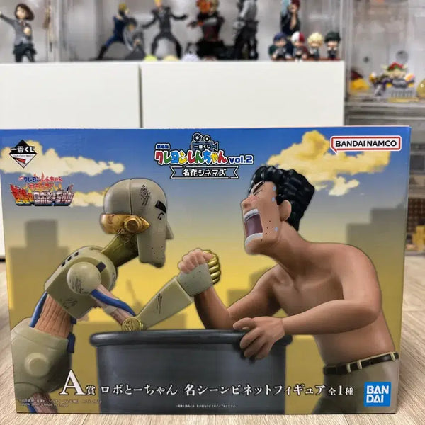 [BUNJANG] Crayon Shin-chan Ichiban Kuji A Prize Shin-Man Robot Dad Masterpiece Figure / 짱구는 못말려 이치방쿠지 A상 신형만 로봇아빠 명장면 피규어(당일발송)