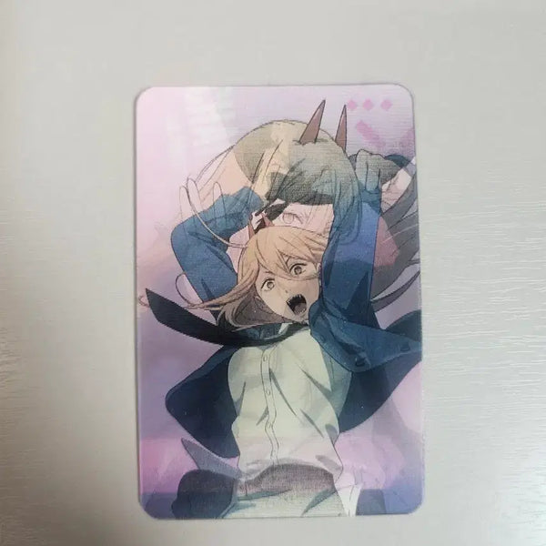 [BUNJANG] Chainsaw Man Exhibition Power Lenticular Photocard / 체인소맨 전시회 파워 렌티큘러 포토카드