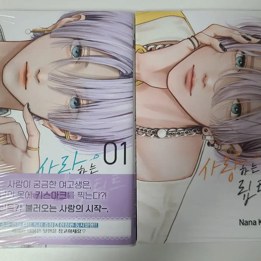 [BUNJANG] My Lovely Lip Tint Vol. 1-2 Set (First Edition, Sealed) / 사랑하는 립틴트 1~2권 미개봉 초판