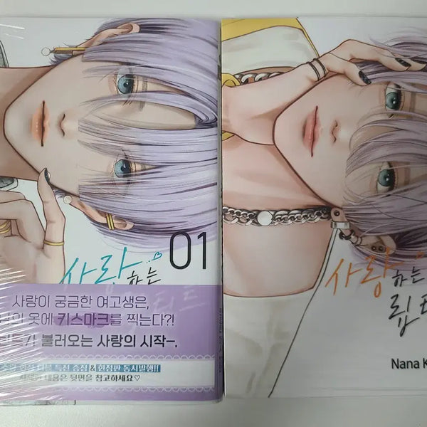 [BUNJANG] My Lovely Lip Tint Vol. 1-2 Set (First Edition, Sealed) / 사랑하는 립틴트 1~2권 미개봉 초판