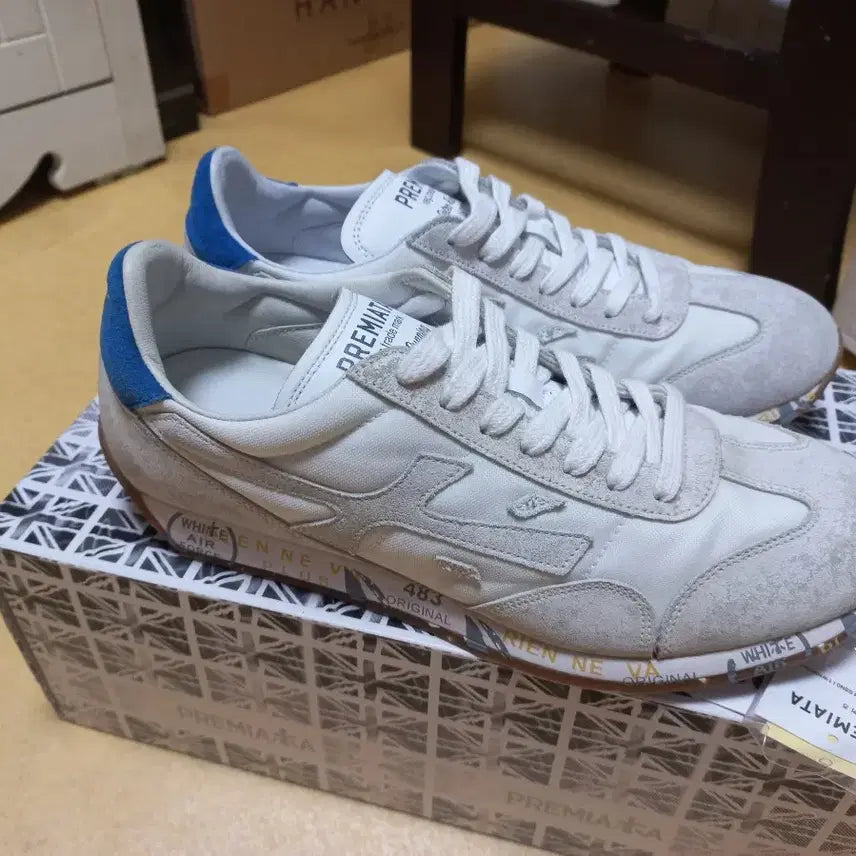 [BUNJANG] Premiata Jackie White Size 41 / [265] 프리미아타 재키 화이트 41사이즈 새상품