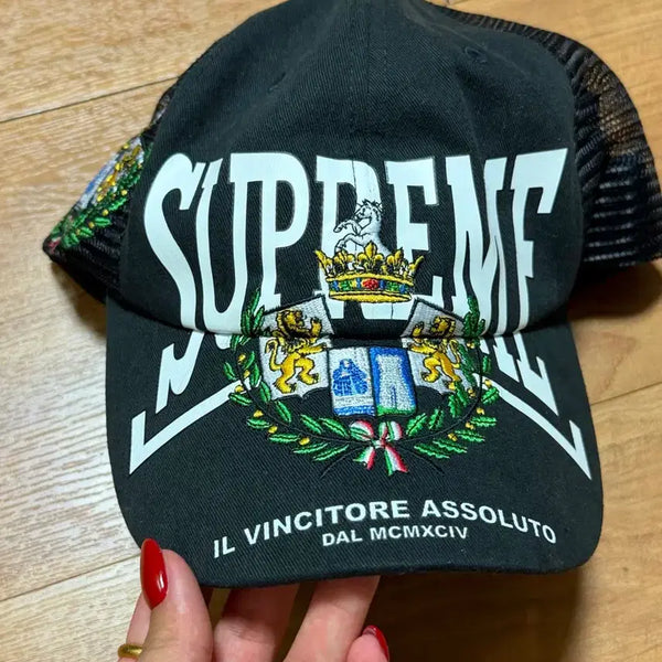 [BUNJANG] Supreme Crest Mesh Ball Cap / 슈프림 크레스트 메쉬 볼캡