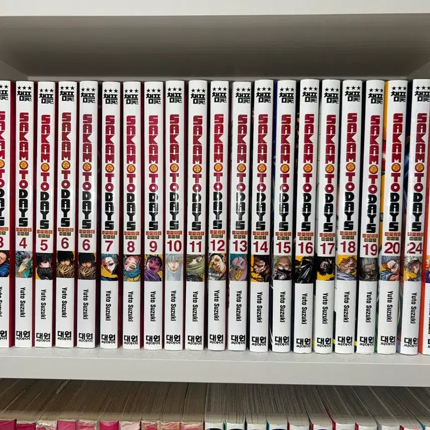 [BUNJANG] Sakamoto Days Manga Volumes 1-20, 24 / 사카모토데이즈 만화책 1-20,24권