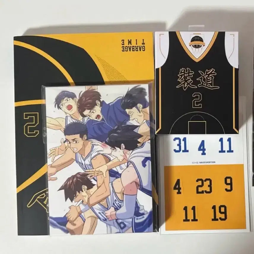 [BUNJANG] Garbage Time Audio Webtoon Season 2 Package USB, Calendar, Script Book Set F / 가비지타임 오디오웹툰 시즌2 패키지 USB 캘린더 대본집 F세트