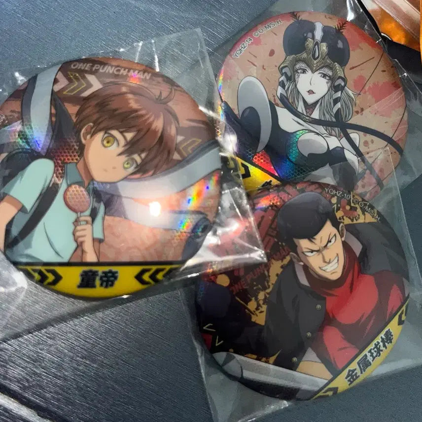 [BUNJANG] One-Punch Man Tatsumaki Mosquite Girl Metal Can Badge Bundle Set / 원펀맨 동제 금속배트 모스키토소녀 캔뱃지 일괄
