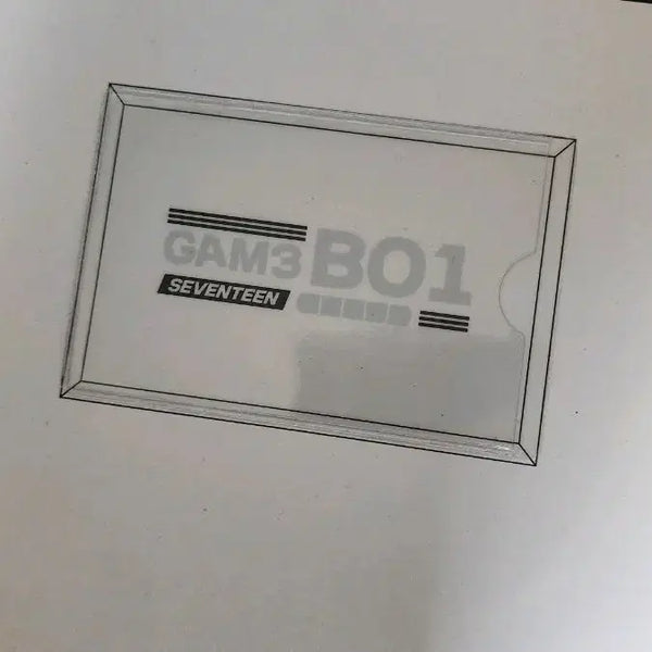 [BUNJANG] SEVENTEEN Game Boy Membership Photocard Holder / 세븐틴 게임보이 멤버십